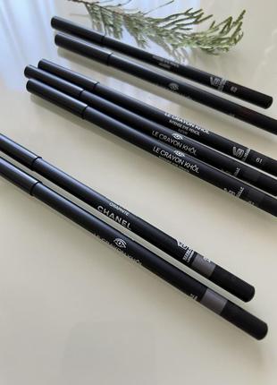 Шикарный карандаш для глаз chanel le crayon khol intense eye pencil оригинал полноразмерный