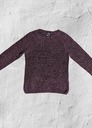 Винтажный свитер y2k smog, вязаный свитер1 фото