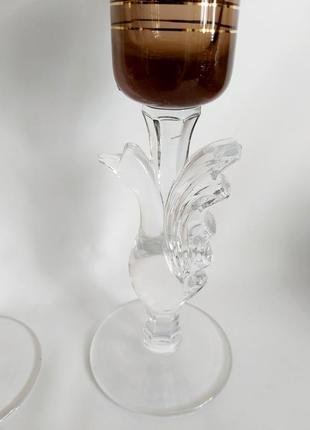 Свечники винтажные лебеди