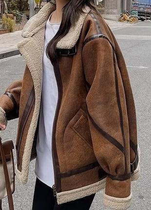 Дубленка под zara