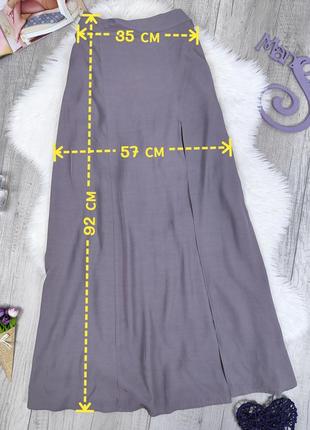 Женская макси юбка-шорты warehouse светло-фиолетового цвета размер 14 (l)9 фото