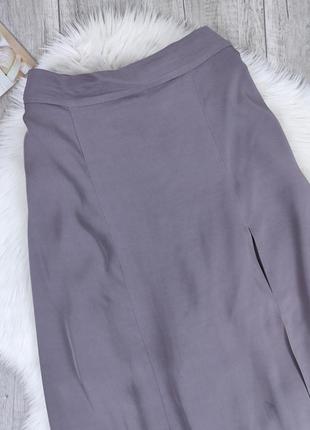 Женская макси юбка-шорты warehouse светло-фиолетового цвета размер 14 (l)3 фото