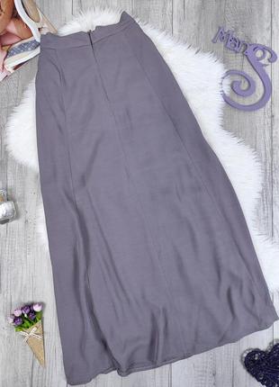 Женская макси юбка-шорты warehouse светло-фиолетового цвета размер 14 (l)6 фото
