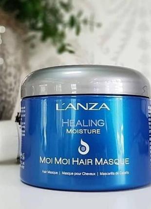 Интенсивная увлажняющая маска мои leanza healing moisture moi moi hair masque1 фото