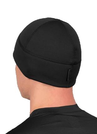 Шапка beanie air stretch black (6592), l3 фото