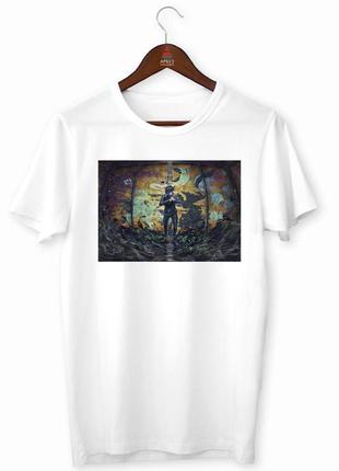 Футболка с оригинальным принтом "jujutsu kaisen магическая битва fushiguro megumi фушигуро мегуми