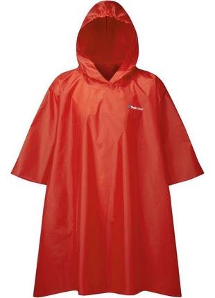 Пончо trekmates essential poncho tm-006292 red - o/s - червоний