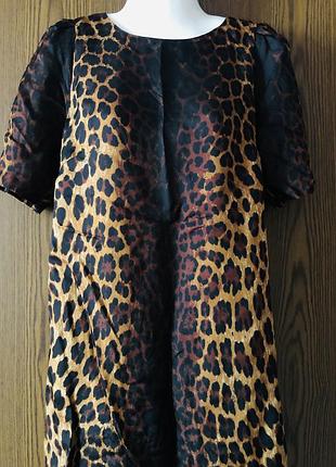 Платье шелк zara в стиле dolce &amp; gabbana оригинал бренд размер s,м
