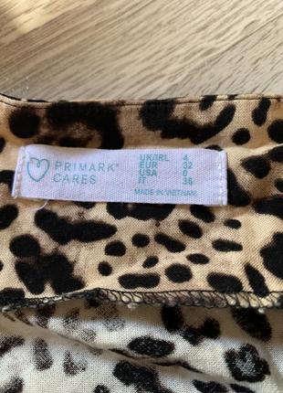 Юбка у леопардовый принт 3