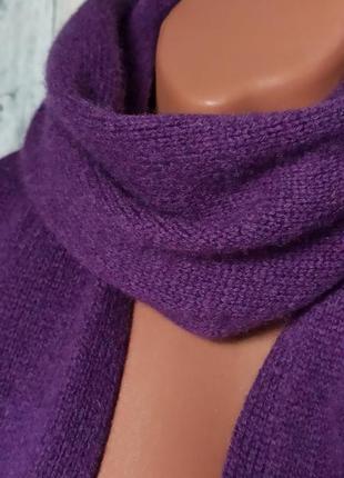 Отличный теплый шарф из смеси кашемира и шерсти от ralph lauren