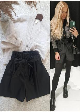 Шорты zara, шорты высокая посадка