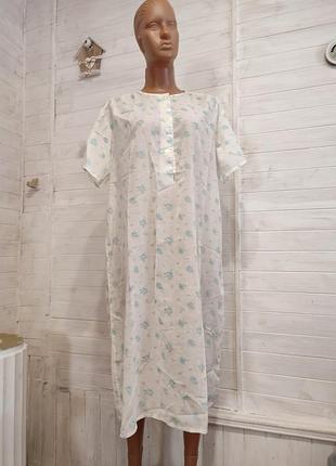 Легкая ночная рубашка m-xl