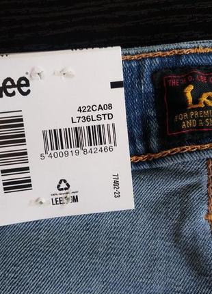 Мужские джинсы скинни malone skinny l736lstd lee 31/34 оригинал7 фото