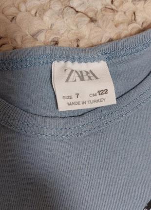 Реглан кофтинка з метеликом zara 7 років3 фото