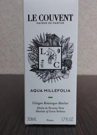 Le couvent maison de parfum botaniques millefolia, 50 ml