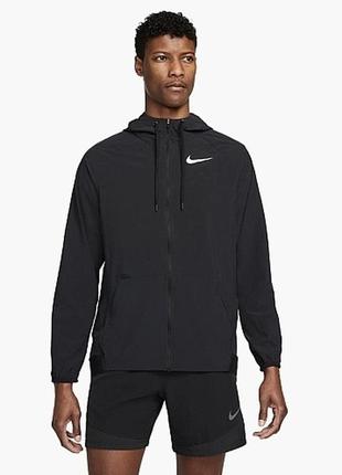 Куртка ветровка зип nike pro dm5946-010