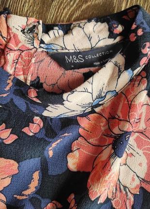 Платье миди midaxi в цветочный принт от marks&spencer xl8 фото