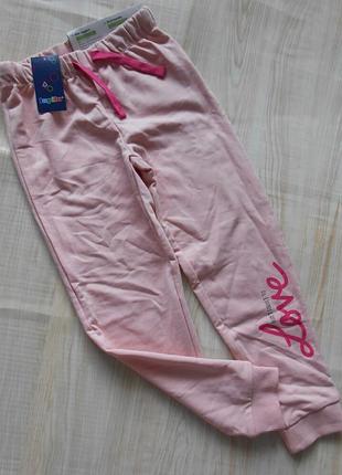 Новые спортивные штаны, джоггеры на девочку lupilu нитечна, р. 98-104см.