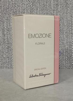 Salvatore ferragamo emozione florale 30 мл для жінок (оригінал)