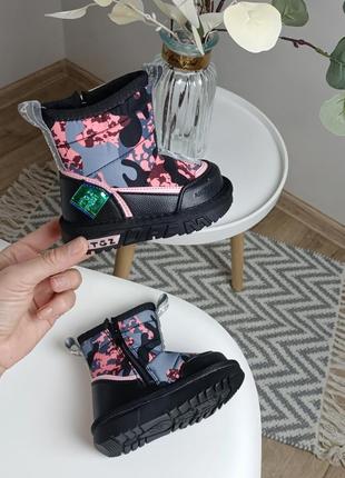 Теплые дутики луноходы девочкам 2