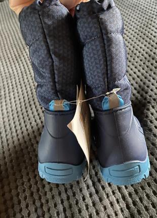 Зимние тапочки ботинки сапоги резинки walkx kids в виде zara h&amp;m crocs nike5 фото