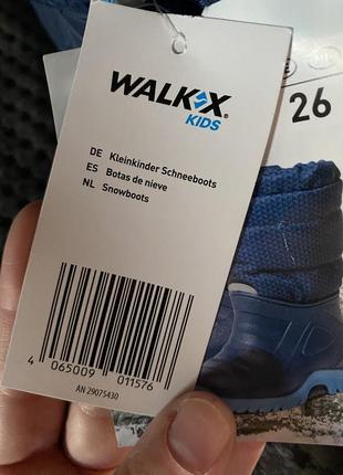 Зимние тапочки ботинки сапоги резинки walkx kids в виде zara h&amp;m crocs nike6 фото