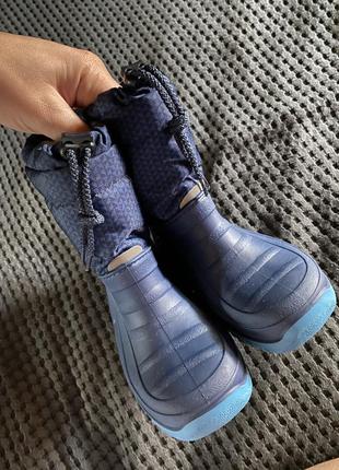 Зимние тапочки ботинки сапоги резинки walkx kids в виде zara h&amp;m crocs nike3 фото