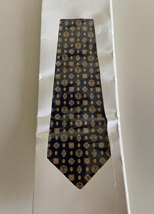 Шелковый галстук бренд sergio 💯 шовк