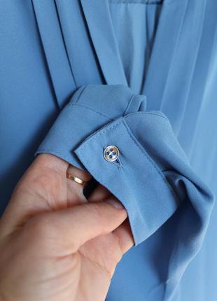 Голубая блуза3 фото