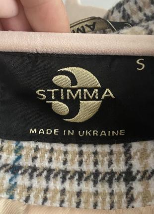 Пальто stimma в клетку3 фото