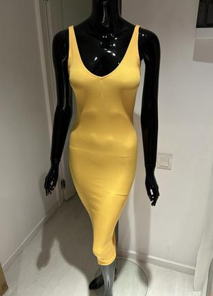 Сукня міді трикотажна h&m