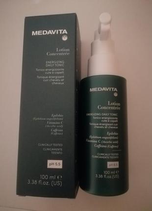 Тонік проти випадіння волосся medavita energizing daily tonic 100 ml