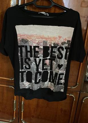 Футболка с принтом майка яркая