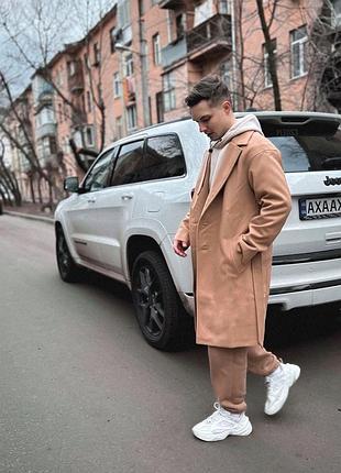 Пальто оверсайз черное9 фото