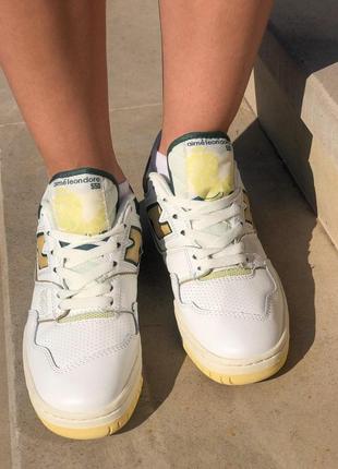Мужские кроссовки new balance 550 aime leon dore natural green / smb7 фото