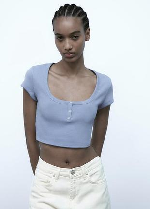 Футболка топ zara s