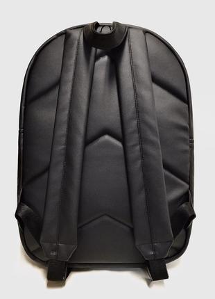 Рюкзак чёрный кожаный2 фото