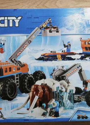 Конструктор lego city 60195 arctic expedition пересувна арктична база