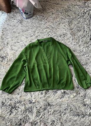 Блуза зелена reserved 2