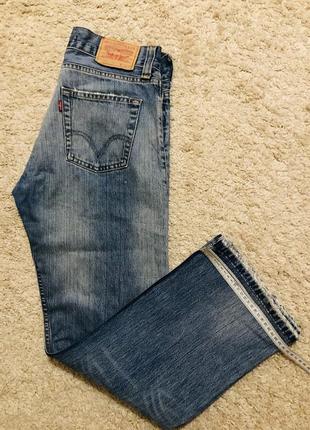 Джинсы, штаны levi’s 512 оригинал бренд размер 33, на m,l6 фото