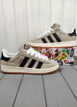 Adidas campus 00s gray black3 фото
