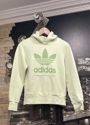 Женская толстовка худи кофта с капюшоном adidas3 фото