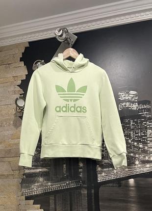 Женская толстовка худи кофта с капюшоном adidas2 фото