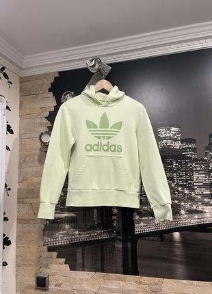 Женская толстовка худи кофта с капюшоном adidas