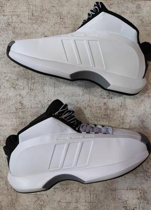 Кроссовки adidas crazy 1 оригинал баскетбольные высокие белые