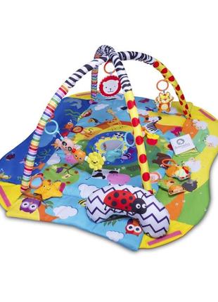 Развивающий коврик lionelo anika plus