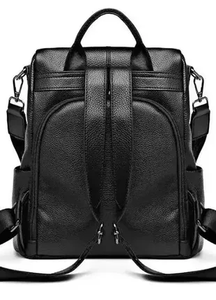 Женский городской рюкзак кожаный сумка трансформер, сумка-рюкзак женский3 фото