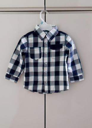 Стильная рубашка c&amp;a baby club 86 размера.