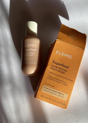 Elemis superfood glow priming moisturiser увлажняющий