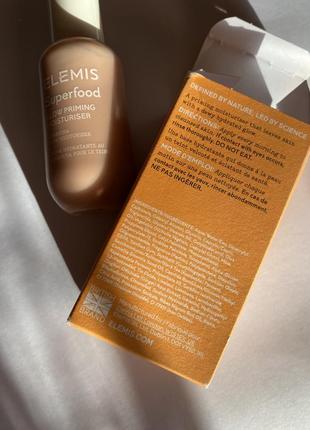 Elemis superfood glow priming moisturiser увлажняющий3 фото